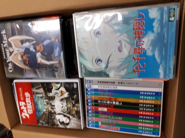宮崎駿監督作品Blu-rayBOXなどをお譲り頂きました。