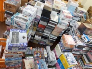 「ヒカルの碁」などアニメDVD約2,000点を出張で買い取りさせて頂きました。