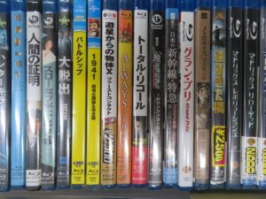 [メトロポリス　完全復元版]等、Blu-ray映画(洋画　邦画)を約600枚程お買取りしました。