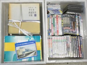 鉄道書籍、鉄道DVD、鉄道CD　約100点